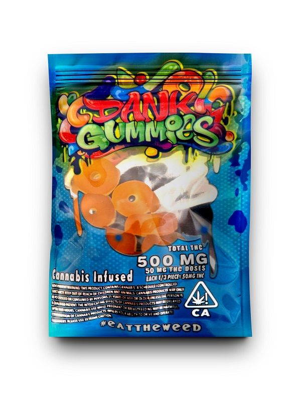 Dank Gummies (Blue) - Weed Edibles