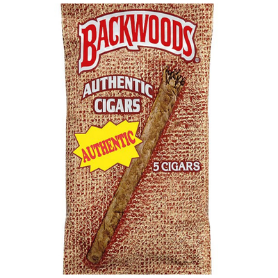 Backwoods Authentic (Sweet Aromatic)- 1 pack of 5 cigars