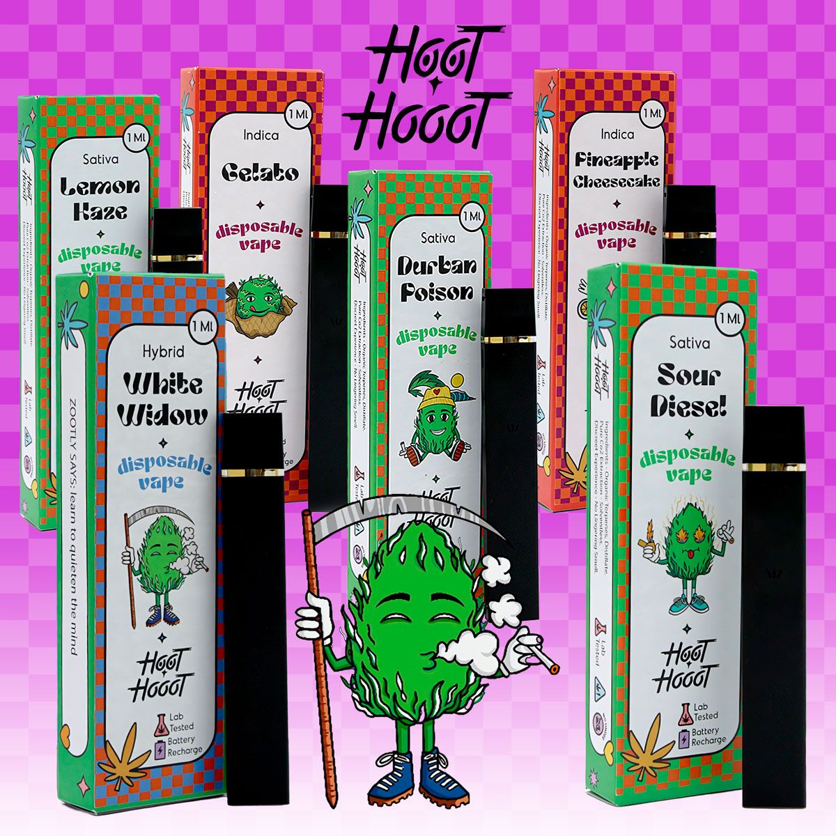 Hoot Hoot Delta 9 Dispoable Vape