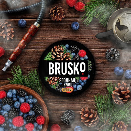 BRUSKO - Ягодная хвоя 50g