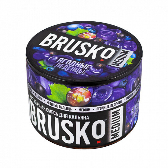 BRUSKO - ЯГОДНЫЕ ЛЕДЕНЦЫ 50g