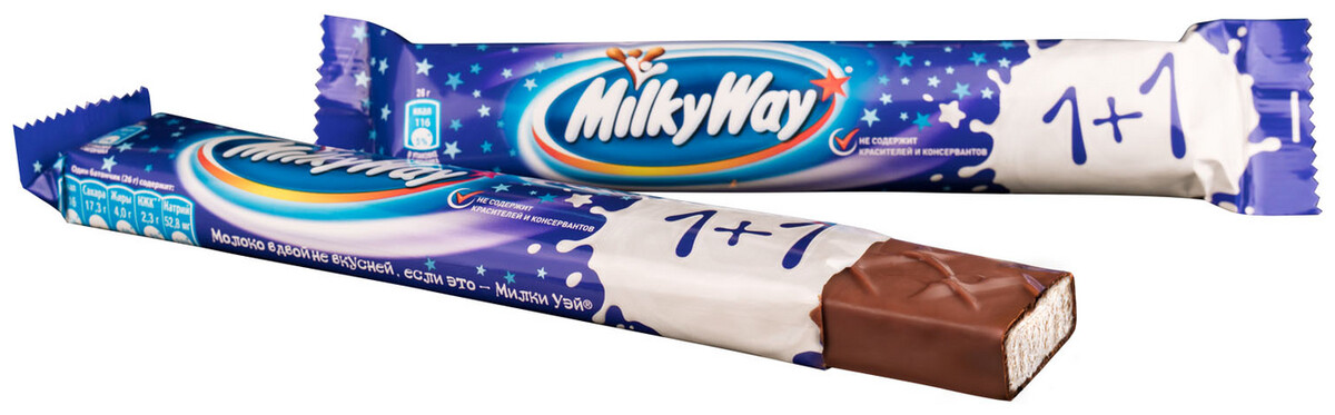 MIlky Way 1+1 52g