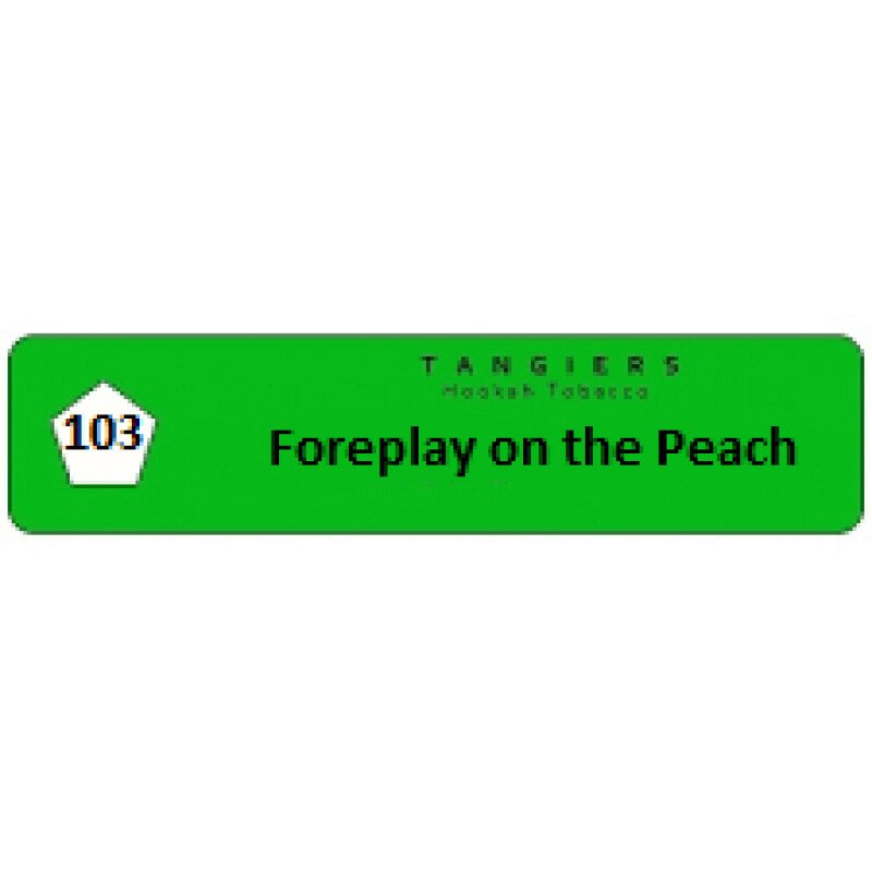 Tangiers Foreplay On The Peach Birquq 100g