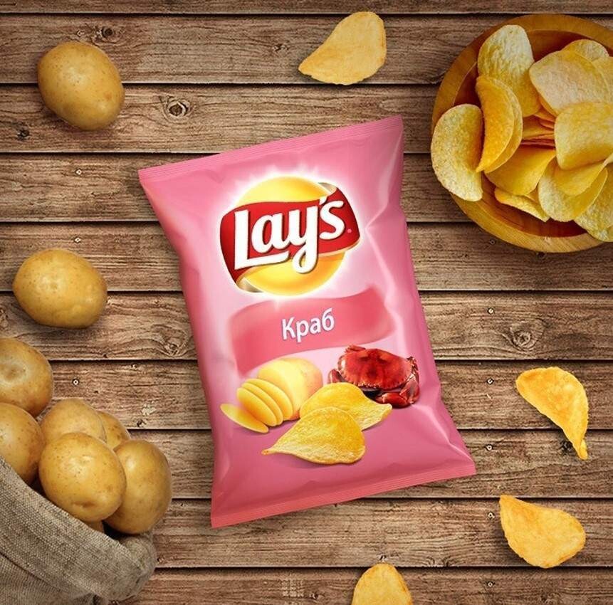 Лэйс Краб 81g