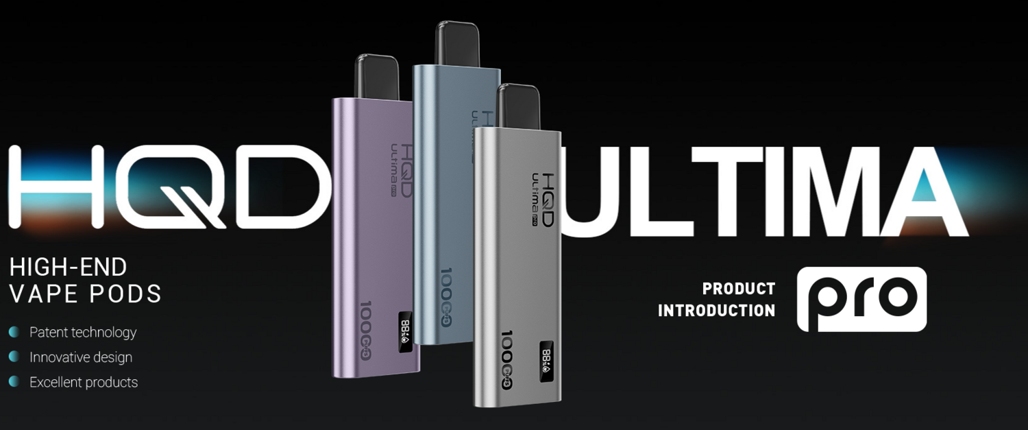 HQD Ultima Pro Кислая брусника 10 000Puffs