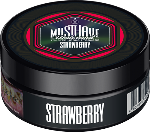 MustHave - Strawberry (STRAW BORIS)125 г