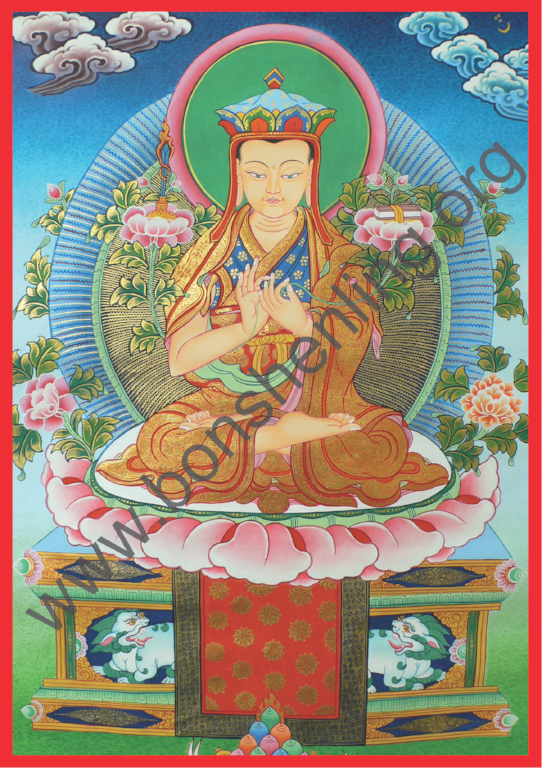 Nyamed Sherab Gyaltsen Poster Card