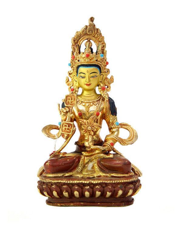 Medicine Buddha Sangye Menlha 10&quot; Statue