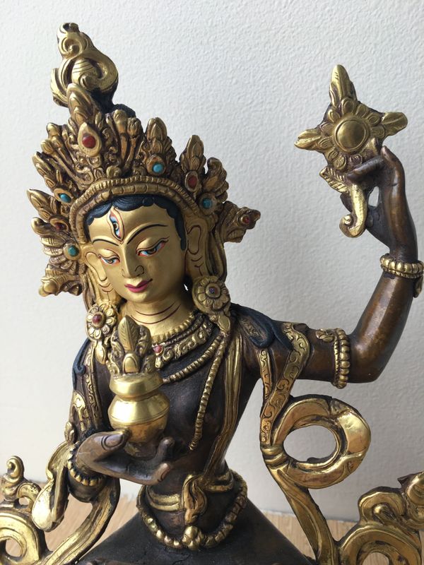 Sherab Chamma Loving Mother 9" Statue