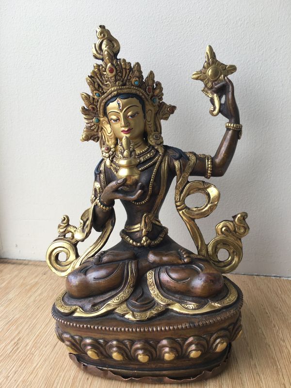 Sherab Chamma Loving Mother 9&quot; Statue
