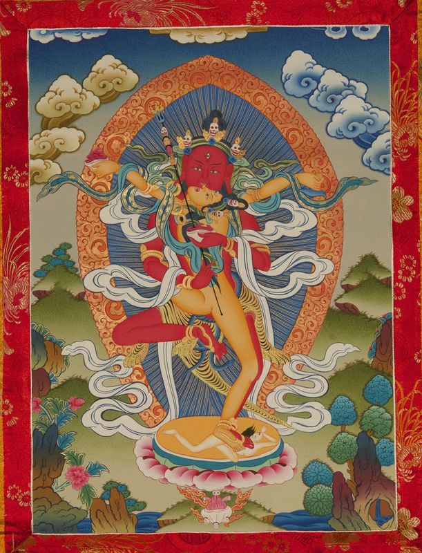 Thangka - Tsewang Gya Ghar Ma