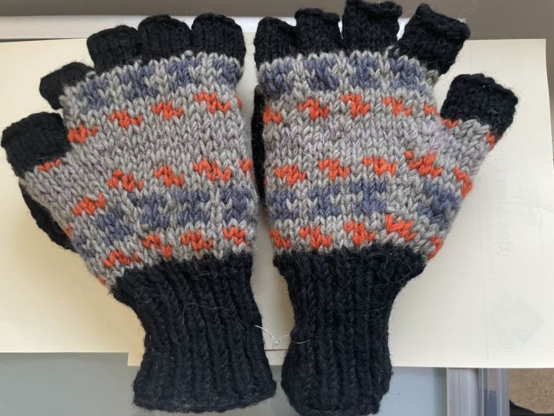 Wool Flip-Top Mittens