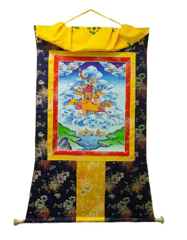 Thangka - Goddess Cham Mo Lam Lha