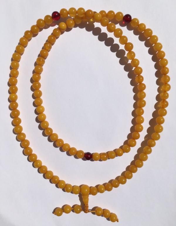 Amber Bead Mala