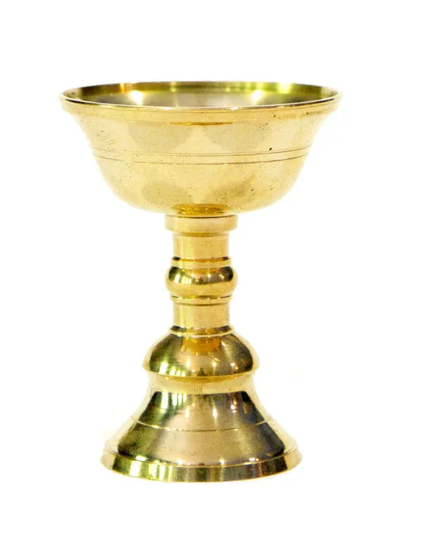 Butter lamp - Brass