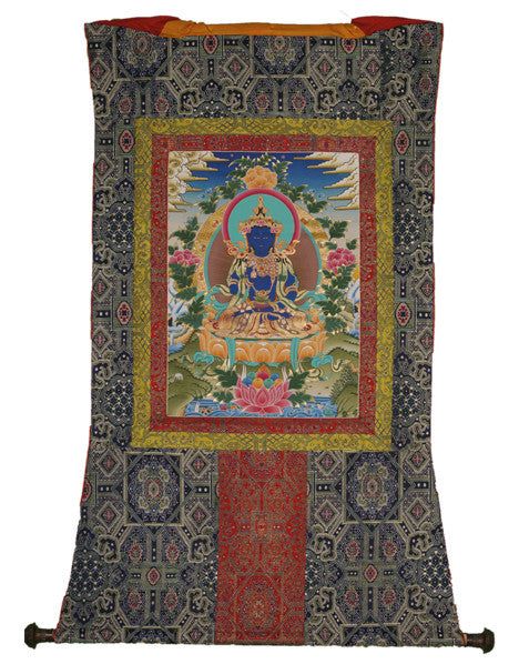 Thangka - Sangye Menlha Medicine Buddha