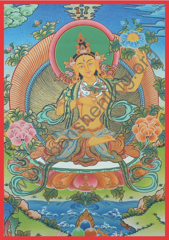 Sherab Chamma Poster Card