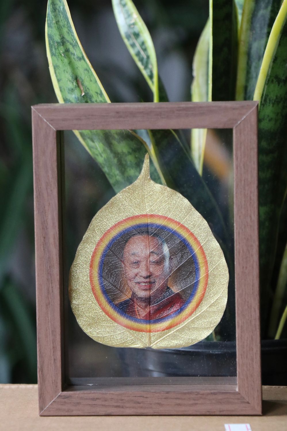 His Holiness 33rd Menri Trizin Rinpoche wood frame Poster