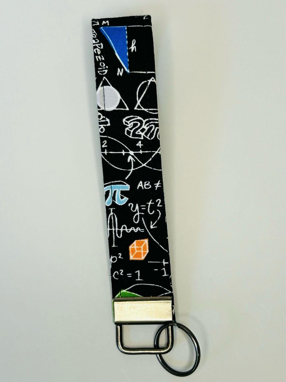 Math Key Fob - Silver