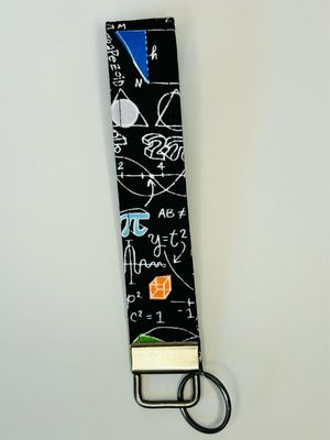 Math Key Fob - Silver