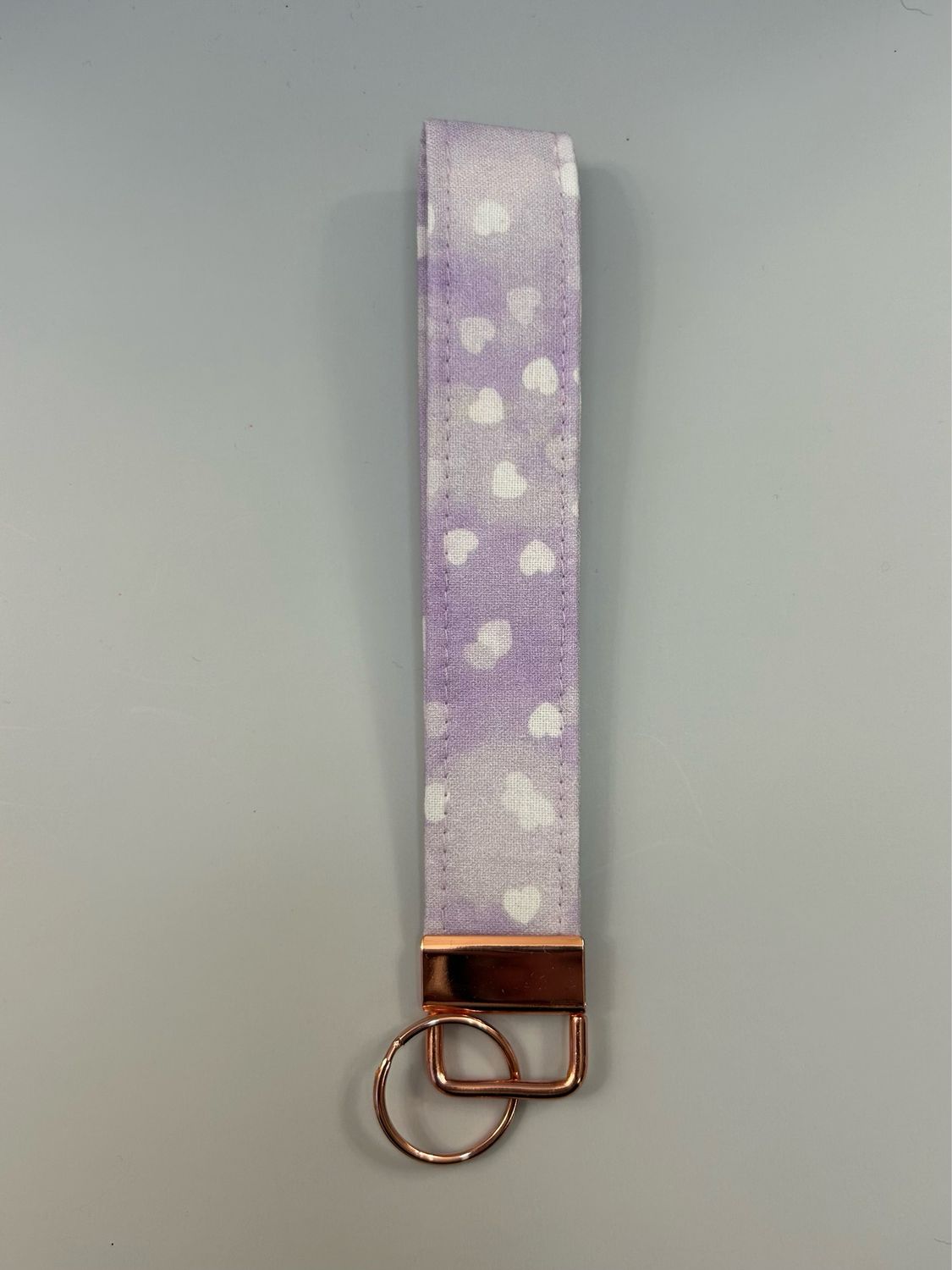 Purple Hearts Key Fob