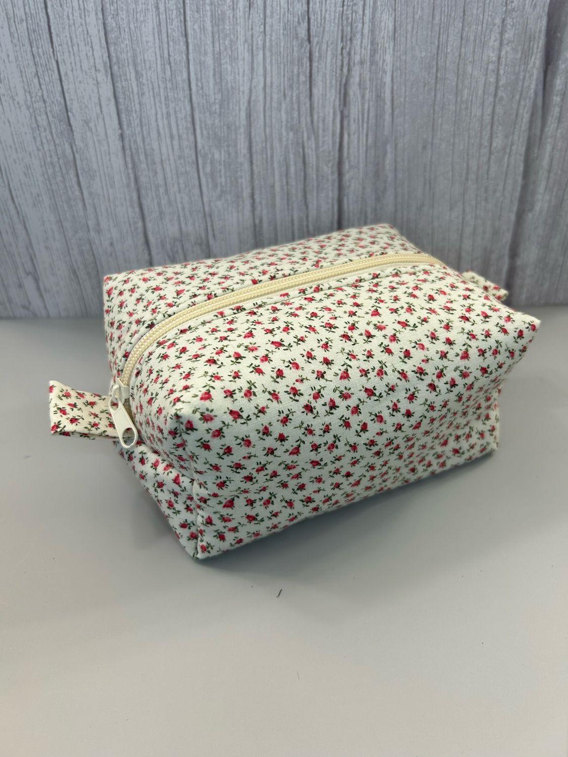 Vintage Florals Boxy Pouch