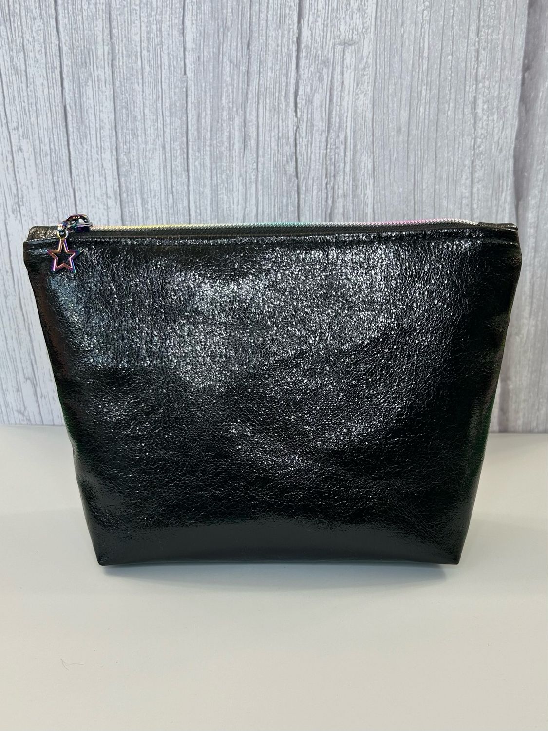 Black Shiny Pouch