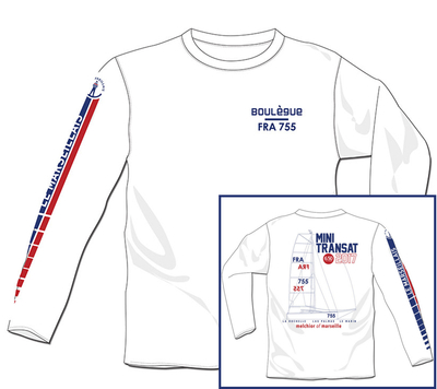 T-shirt manches longues - blanc