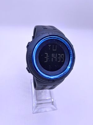 Reloj Deportivo Calenbi Plástico Hebilla lisa Azul Marino