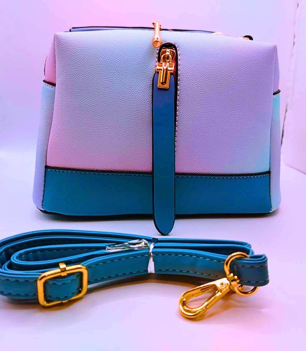Bolsa Pequeña Calenbi Azul Hombro Mujer