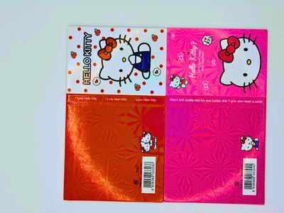 Notas Adhesivas Hello Kitty Rojo y Rosa