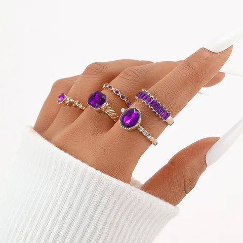 Anillo Aleación Calenbi Quíntuple
