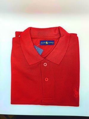 Playera Polo Caballero &quot;GRD&quot; Rojo Símbolo Rojo