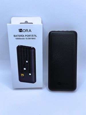 Batería Portátil 10000Mah 10.5W Max - Múltiples Conectores