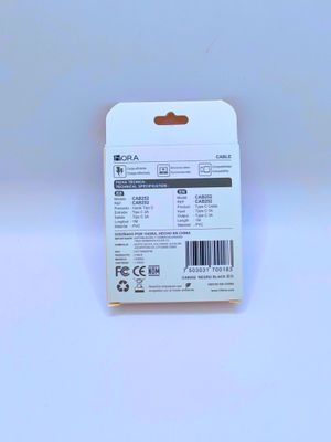 1M CABLE TIPO C A TIPO C 3A DE CARGA Y DATOS