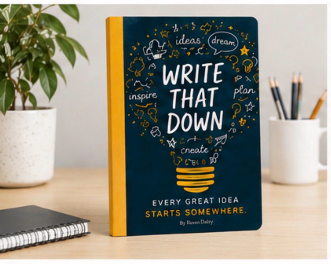 Write That Down – Every Great Idea Starts Somewhere