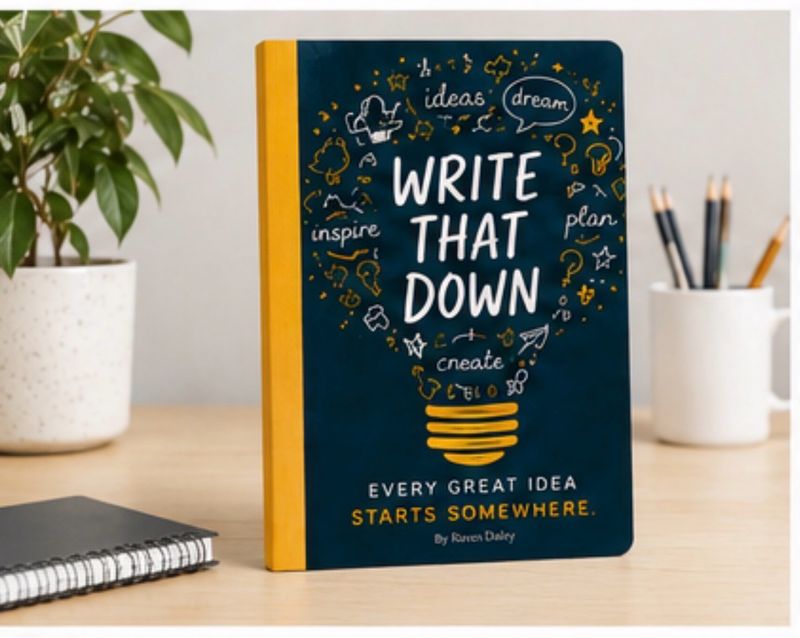 Write That Down – Every Great Idea Starts Somewhere