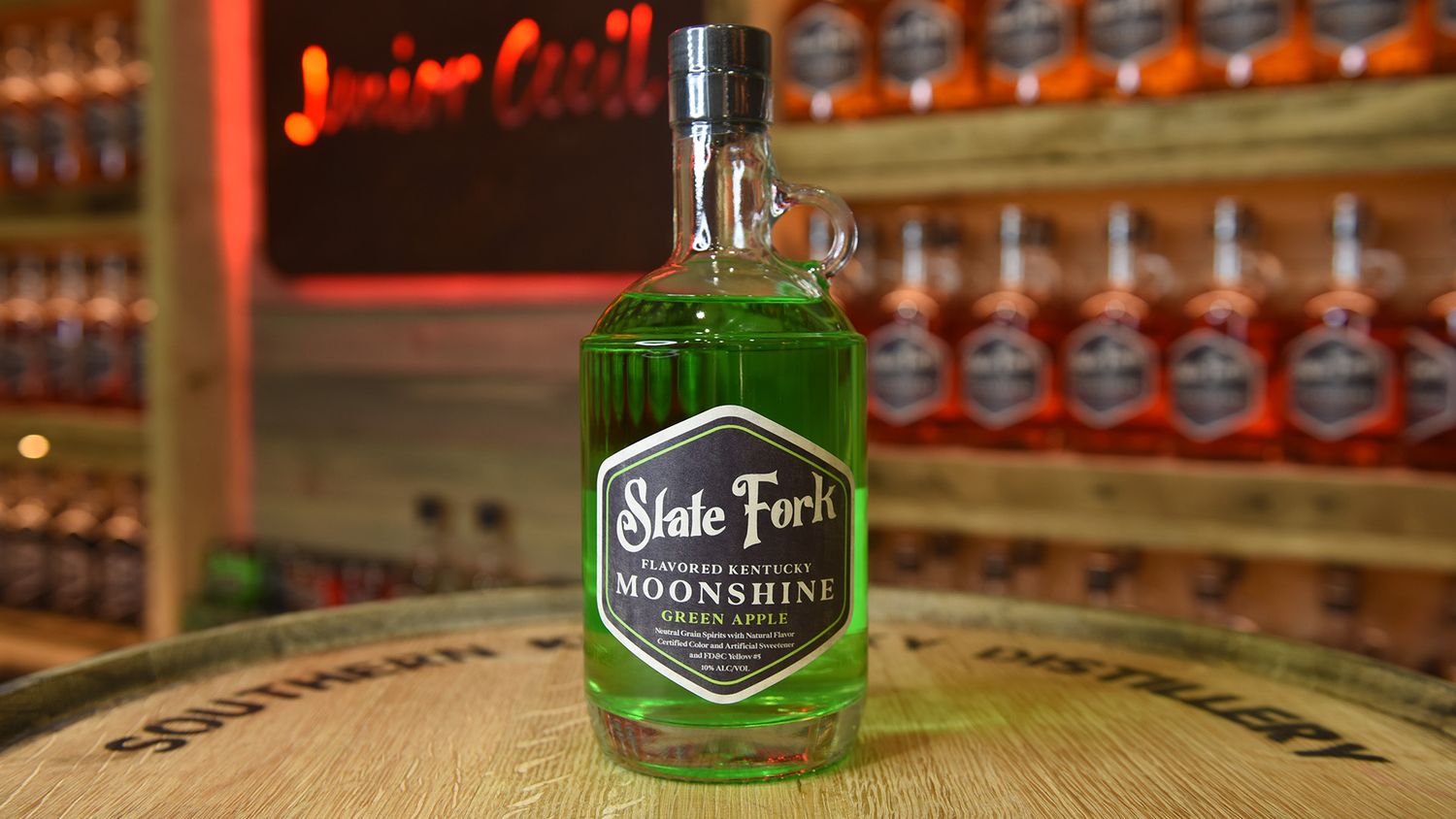 Green Apple  750ml - Slate Fork Moonshine