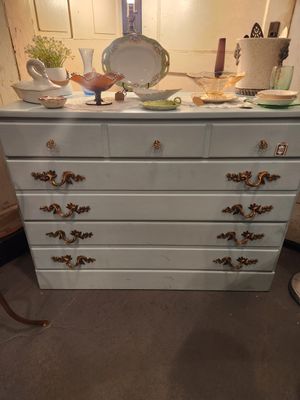 Solid wood dresser