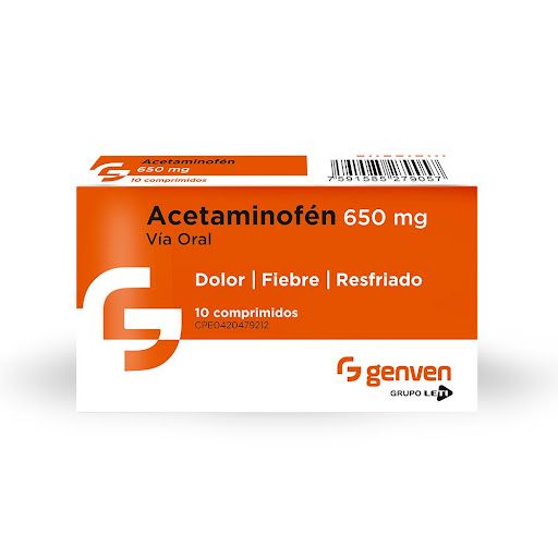 ACETAMINOFEN  650MG GENVEN