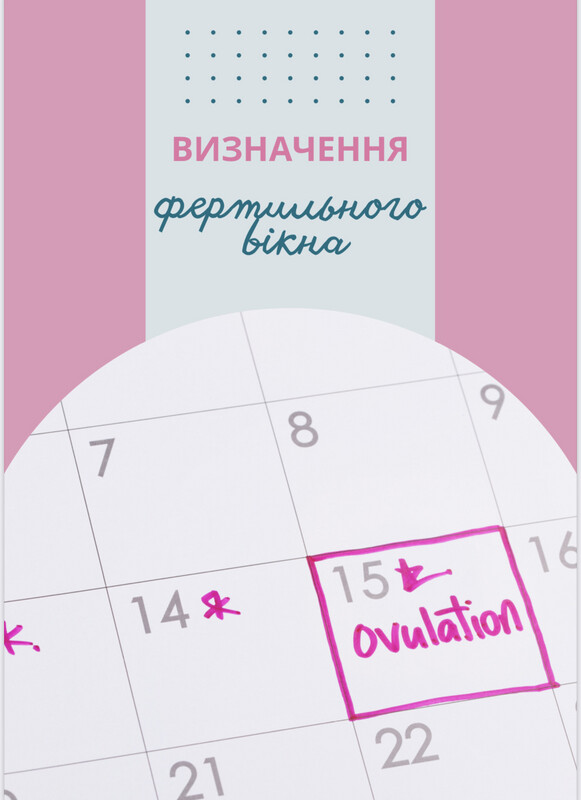 Визначеня фертильного вікна