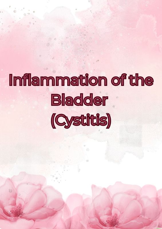 Inflammation of the Bladder