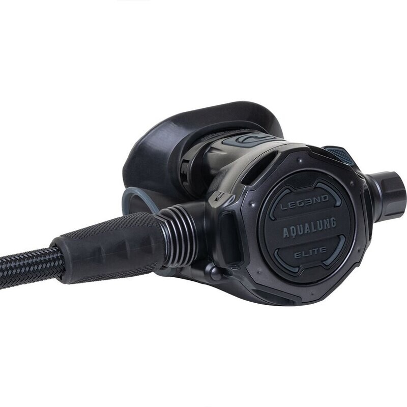 Aqualung Leg3nd Elite BLACK Edition - Atemregler + Octopus