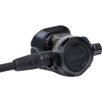 Aqualung Leg3nd Elite BLACK Edition - Atemregler + Octopus