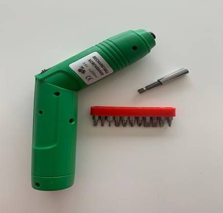 DESTORNILLADOR ELÉCTRICO RECARGABLE CON CARGADOR