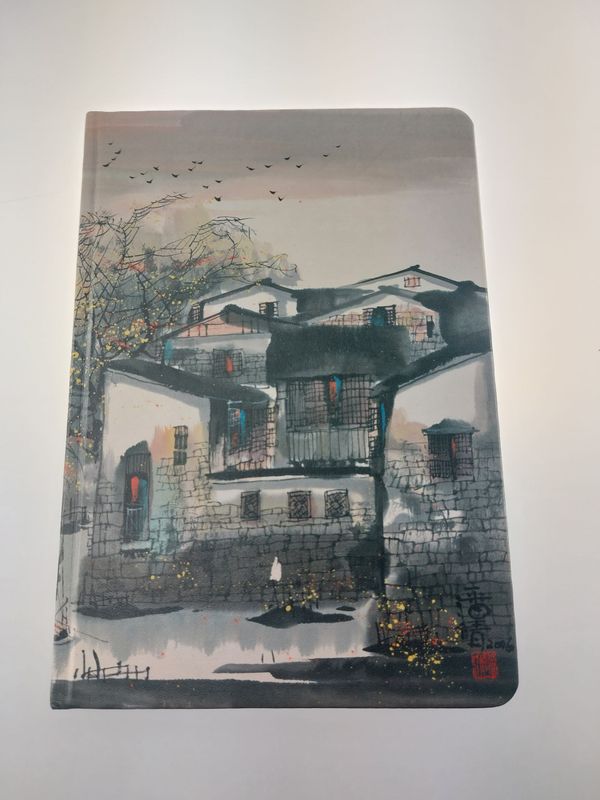 Cuaderno con estampado