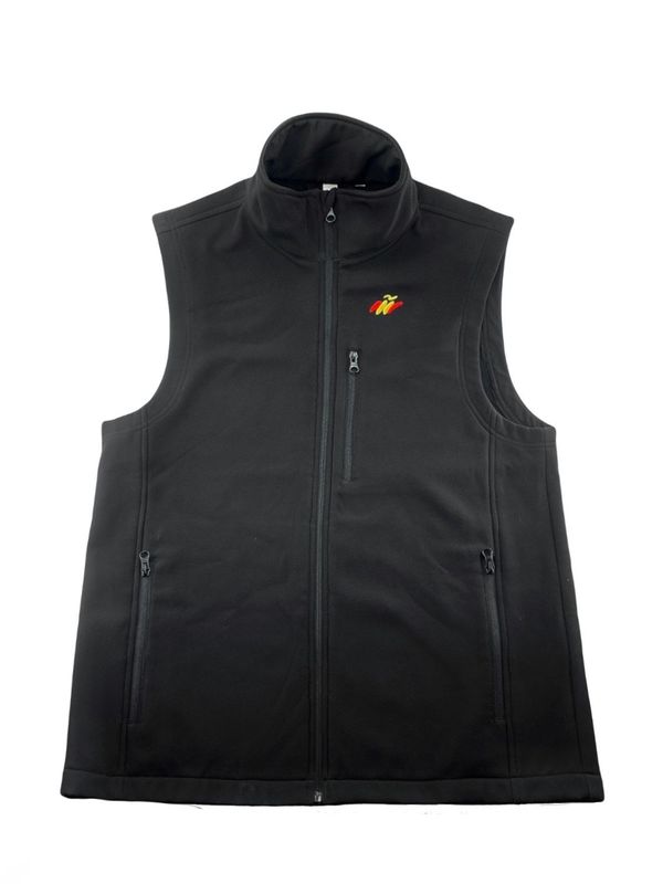 Chaleco Softshell negro "Ñ"