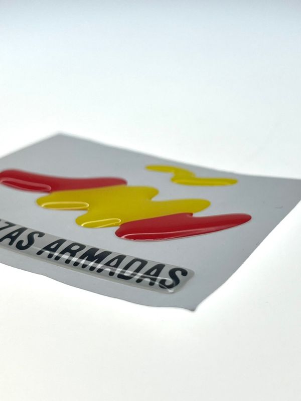 Pegatina "Ñ" Fuerzas Armadas