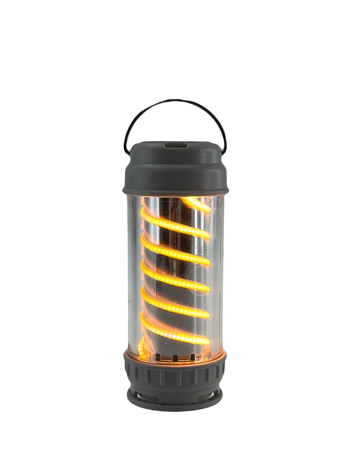 Linterna Táctica LED 2 en 1 con Luz Ámbar