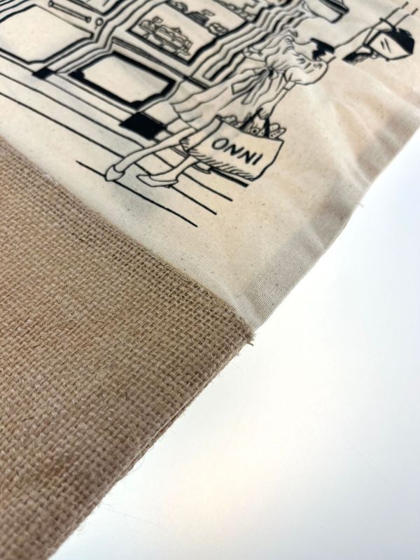 Tote Bag de Algodón y Yute